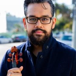 VIJAY GUPTA with violin